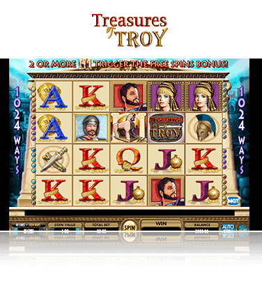 Treasures of Troy Spiel.