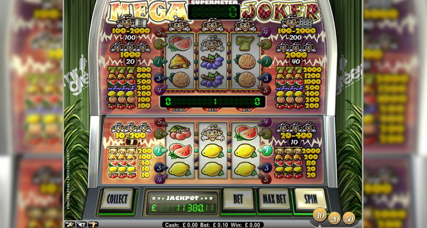 Mega Joker NetEnt Slot